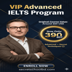 ielts advantage – full paid course (6 modules) beginner থেকে advanced